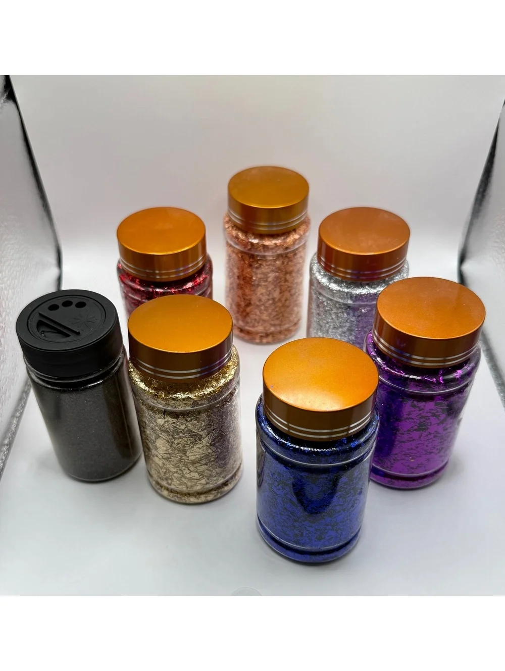 Variety Color Metallic Craft Glitter Barely Used